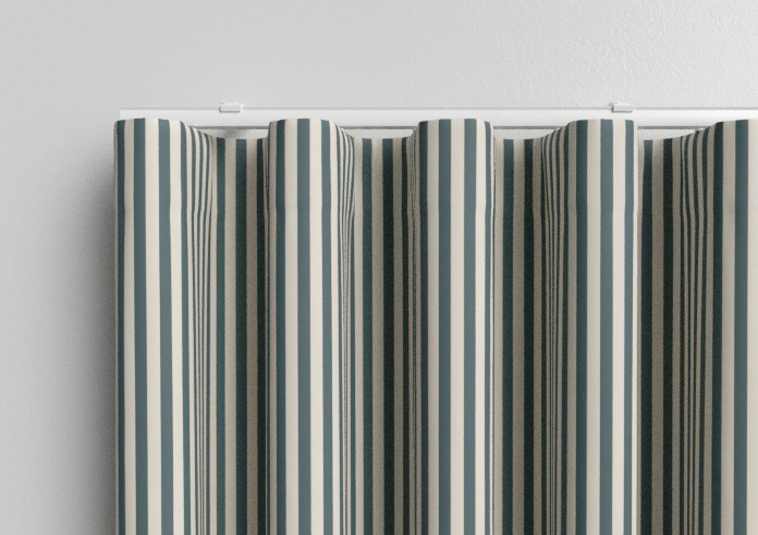 The British Stripe Co. Catherine, Teinbridge No.3 - Made to Measure Curtains - Image 13